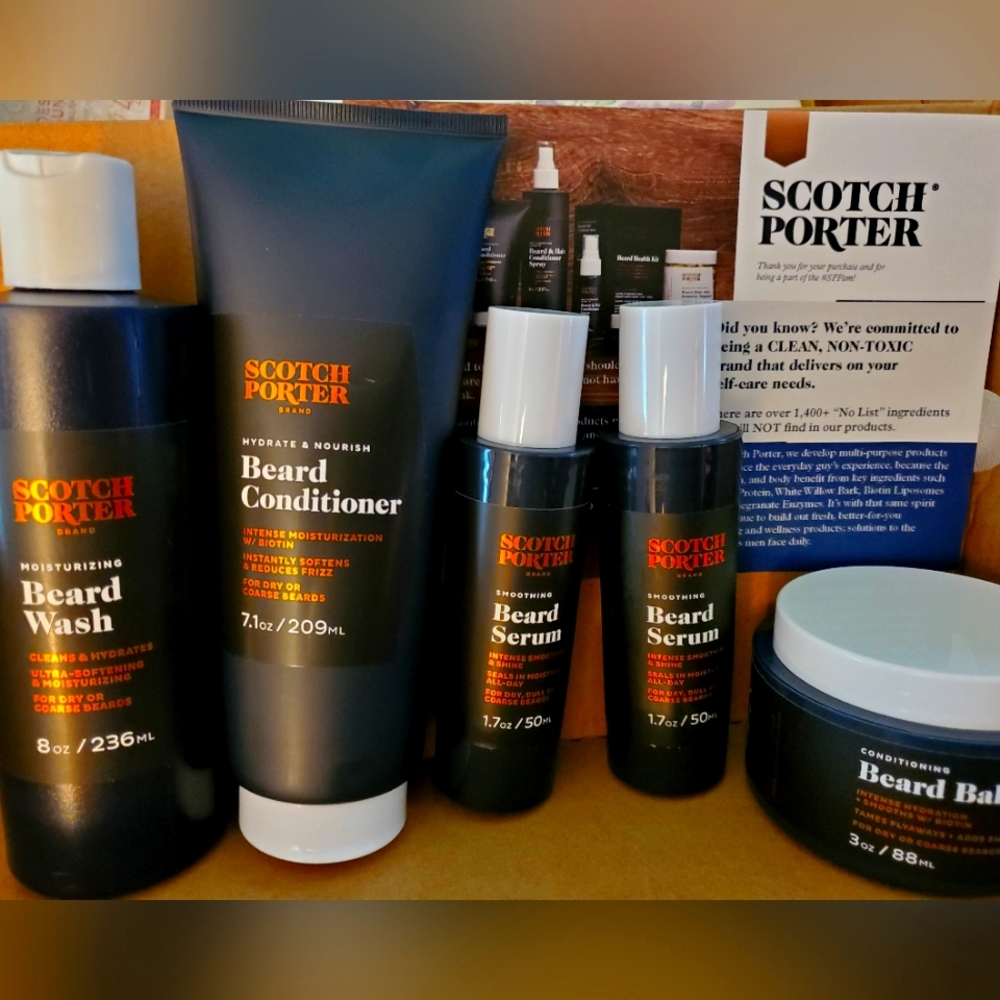 Scotch Porter Beard set